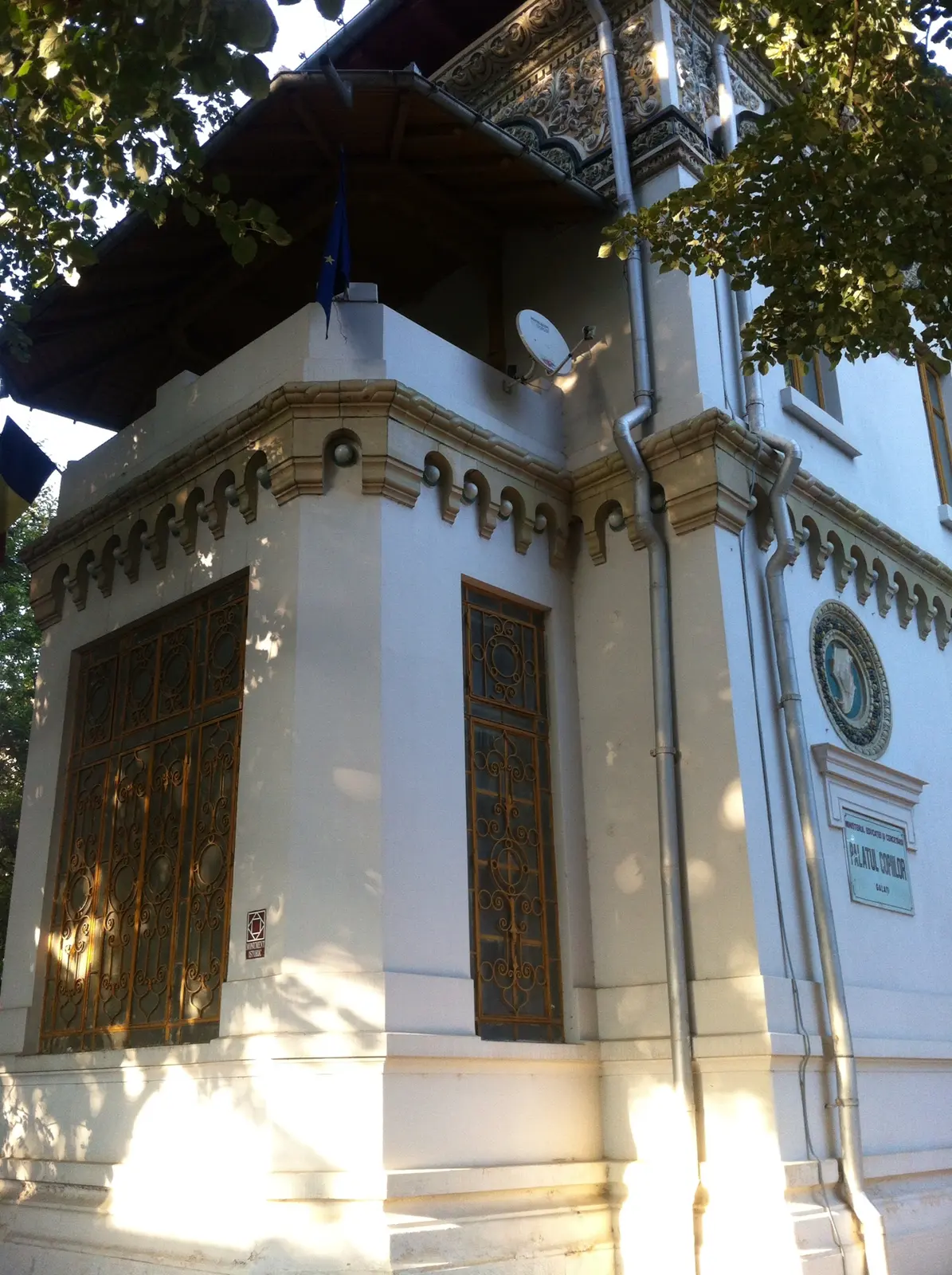 Fațada Casei Robescu din Galați
